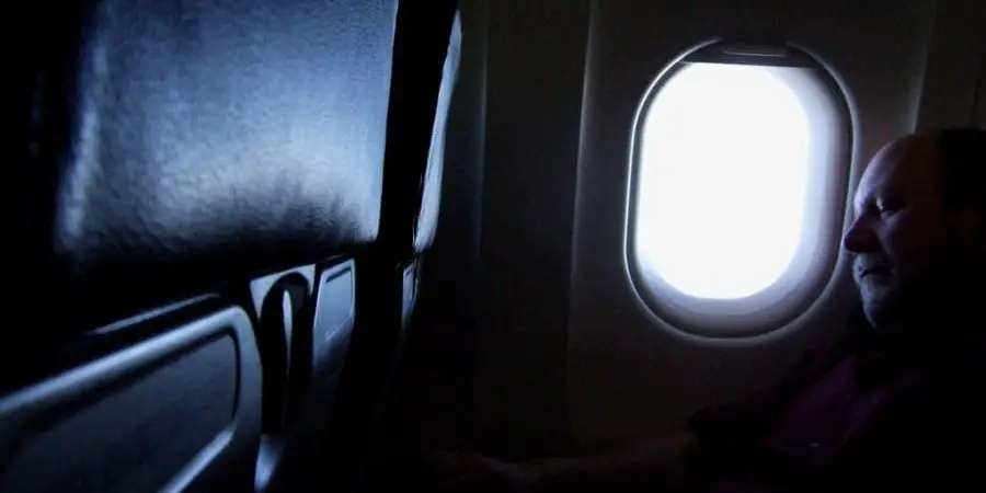 Sleeping in Premium Economy | Photo credit: J Mark Dodds [a shadow of my future self] on Visual hunt / CC BY-NC-ND